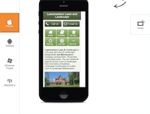 Tablet Screenshot of lawnmastersllpc.com